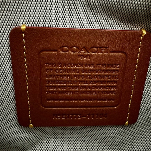 Coach Rogue 1941 Laptop / Computer Leather Bag - Picture 7 of 9